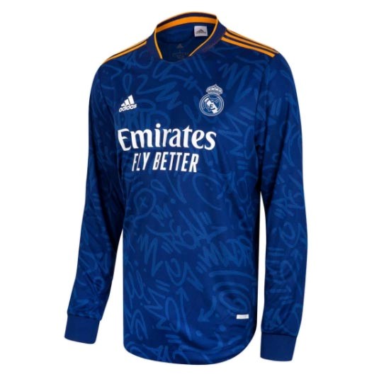 Tailandia Camiseta Real Madrid 2ª Kit ML 2021 2022